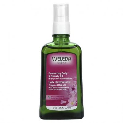 Weleda, Pampering Body & Beauty Oil, 3.4 fl oz (100 ml) / Смеси масел для тела и массажа | Аптека | V4.Ru: Маркетплейс