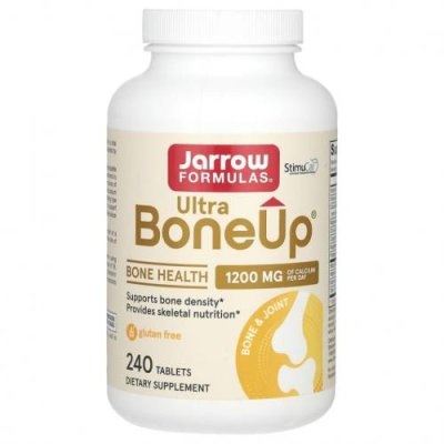 Jarrow Formulas, Ultra Bone-Up, добавка для укрепления костей, 240 таблеток / Формулы для Костей | Аптека | V4.Ru: Маркетплейс