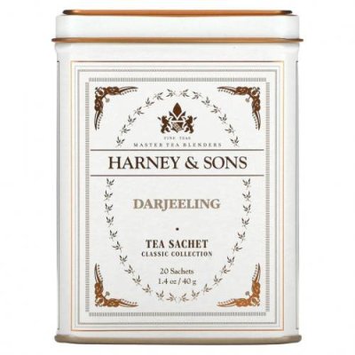 Harney & Sons, Дарджилинг, 20 чайных пакетиков, 1.4 унции (40 г) / Чай дарджилинг | Аптека | V4.Ru: Маркетплейс