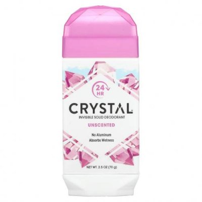 Crystal Body Deodorant, Натуральный дезодорант, без запаха, 2,5 унц. (70 г) / Дезодоранты | Аптека | V4.Ru: Маркетплейс