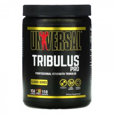 Universal Nutrition, Classic Series, Tribulus Pro, профессиональная добавка с якорцами, 110 капсул / Якорцы стелющиеся | Аптека | V4.Ru: Маркетплейс