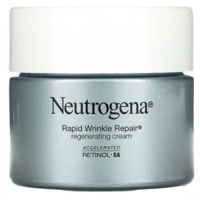 Neutrogena, Rapid Wrinkle Repair, восстанавливающий крем, 48 г (1,7 унции) / Увлажняющие средства для лица | Аптека | V4.Ru: Маркетплейс