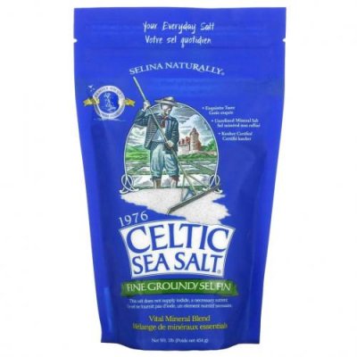 Celtic Sea Salt, Измельченная смесь важнейших минералов, 454 г (1 фунт) / Морская соль | Аптека | V4.Ru: Маркетплейс