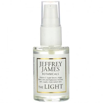 Jeffrey James Botanicals, The Light, антивозрастная сыворотка с витамином C, 29 мл (1 жидк. унция) / Антивозрастное и укрепляющее | Аптека | V4.Ru: Маркетплейс