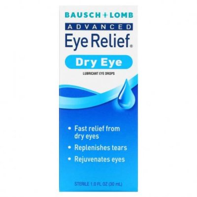 Bausch + Lomb, Advanced Eye Relief, средство против сухости глаз, 30 мл (1,0 жидк. Унция) / Капли для глаз | Аптека | V4.Ru: Маркетплейс