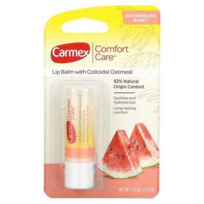 Carmex, Бальзам для губ Comfort Care, арбузный взрыв, 4,25 г (0,15 унции) / Бальзам для губ | Аптека | V4.Ru: Маркетплейс