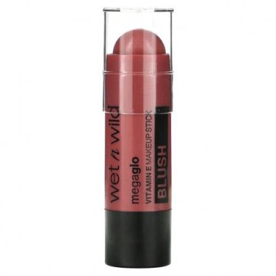 wet n wild, Megaglo, стик для макияжа с витамином Е, румяна, смородиновое варенье, 6 г (0,21 унции) / Румяна | Аптека | V4.Ru: Маркетплейс