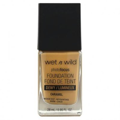 wet n wild, PhotoFocus Foundation, карамель, 28 мл (0,95 жидк. Унции) / Тональная основа | Аптека | V4.Ru: Маркетплейс