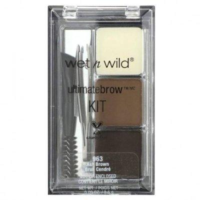 wet n wild, Ultimate Brow Kit, пепельно-коричневый, 2,5 г (0,09 унции) / Уход за бровями | Аптека | V4.Ru: Маркетплейс