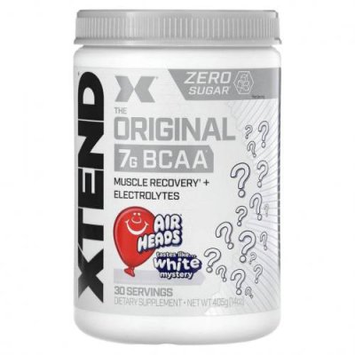 Xtend, The Original 7G BCAA, Air Heads, 405 г (14 унций) / BCAA | Аптека | V4.Ru: Маркетплейс