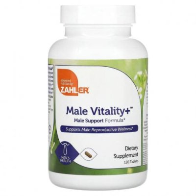 Zahler, Male Vitality +, 120 таблеток / Здоровье мужчины | Аптека | V4.Ru: Маркетплейс