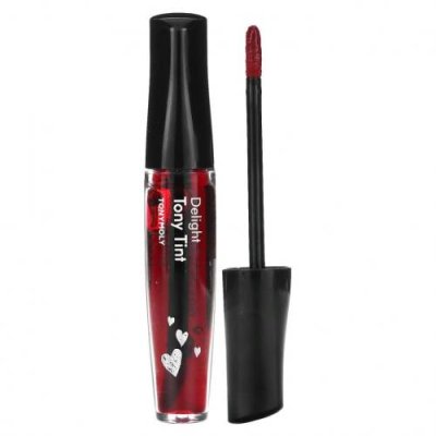 Tony Moly, Delight Tony, оттенок 02 Red, 8,3 мл / Блеск для губ | Аптека | V4.Ru: Маркетплейс