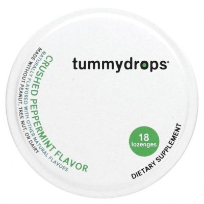 Tummydrops, Леденцы с перечной мятой, 18 леденцов / Средства от газообразования и вздутия | Аптека | V4.Ru: Маркетплейс