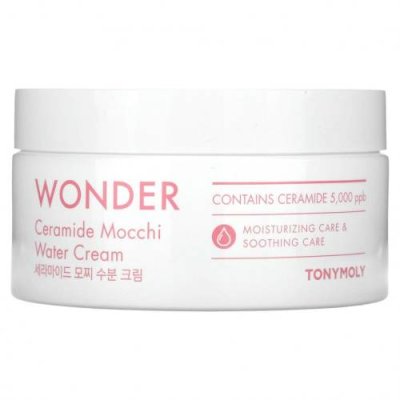 Tony Moly, Wonder Ceramide Mocchi, водный крем, 300 мл (10,14 жидк. Унции) / Витамин C, для красоты | Аптека | V4.Ru: Маркетплейс