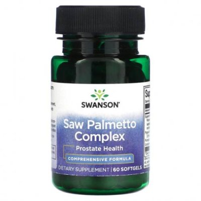 Swanson, Saw Palmetto, 60 мягких таблеток / Сереноя | Аптека | V4.Ru: Маркетплейс