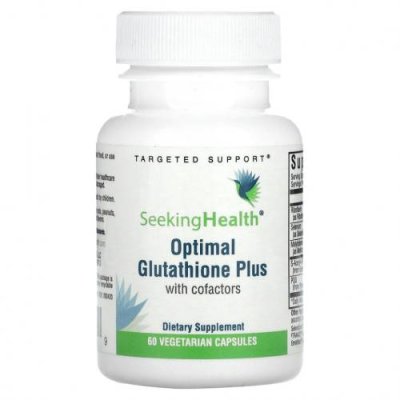 Seeking Health, Optimal Glutathione Plus, 60 вегетарианских капсул / L-глутатион | Аптека | V4.Ru: Маркетплейс