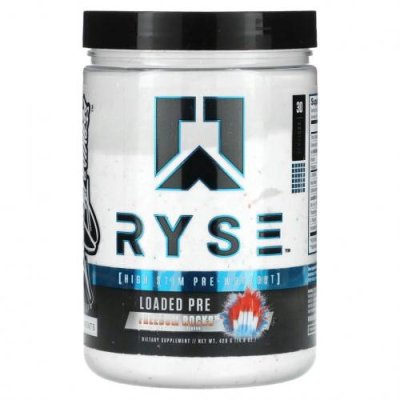 Ryse Supps, Loaded Pre, Freedom Rocks, 420 г (14,8 унции) / Стимуляторы | Аптека | V4.Ru: Маркетплейс