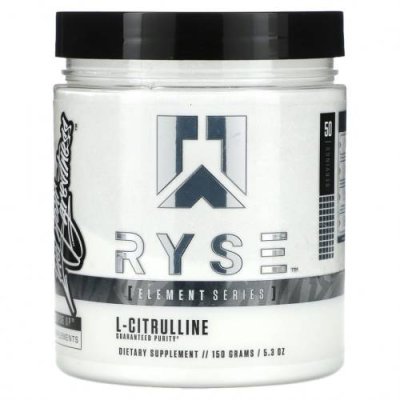 Ryse Supps, Element Series, L-цитруллин, 150 г (5,3 унции) / L-цитруллин | Аптека | V4.Ru: Маркетплейс