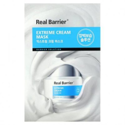 Real Barrier, Крем-маска Extreme, 10 шт., 27 мл (0,91 жидк. Унции) / Тканевые маски | Аптека | V4.Ru: Маркетплейс