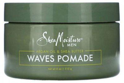 SheaMoisture, Men, Waves Pomade, аргановое масло и масло ши, 113 г (4 унции) / Губная помада | Аптека | V4.Ru: Маркетплейс