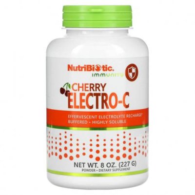 NutriBiotic, Immunity, Cherry Electro-C, порошок, 227 г (8 унций) / Витамин С | Аптека | V4.Ru: Маркетплейс