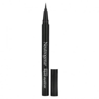 Neutrogena, Precision Liquid Eyeliner, Jet Black 10, 0,38 мл (0,013 жидк. Унции) / Подводка для глаз | Аптека | V4.Ru: Маркетплейс