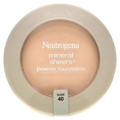 Neutrogena, Mineral Sheers, тональная пудра, оттенок Nude 40, 9,6 г (0,34 унции) / Тональная основа | Аптека | V4.Ru: Маркетплейс