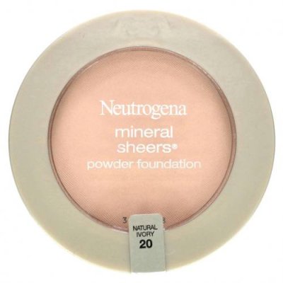 Neutrogena, Mineral Sheers, тональная пудра, натуральная слоновая кость 20, 9,6 г (0,34 унции) / Тональная основа | Аптека | V4.Ru: Маркетплейс