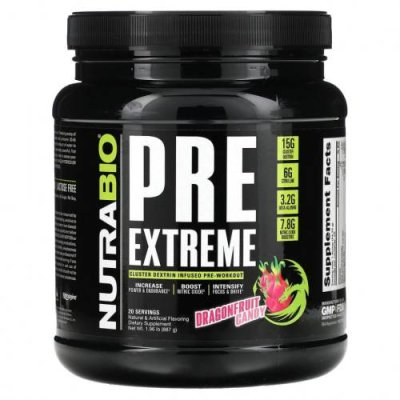 Nutrabio Labs, PRE Extreme, конфеты из драконьего фрукта, 887 г (1,96 фунта) / Стимуляторы | Аптека | V4.Ru: Маркетплейс