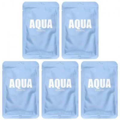 Lapcos, Aqua Hydrating Sheet Beauty Mask Set, 5 шт., По 30 мл (1,01 жидк. Унции) / Тканевые маски | Аптека | V4.Ru: Маркетплейс