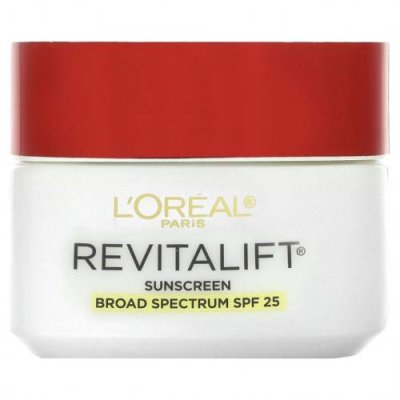 L'Oréal, Revitalift Anti Winkle + Firming, увлажняющее средство, SPF 25, 48 г (1,7 унции) / Увлажняющие средства для лица | Аптека | V4.Ru: Маркетплейс