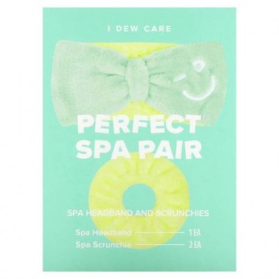 I Dew Care, Perfect Spa Pair, набор из 3 предметов / Аксессуары для волос | Аптека | V4.Ru: Маркетплейс