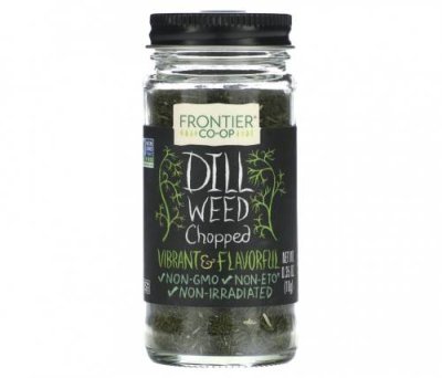 Frontier Co-op, Dill Weed, Chopped, 0.35 oz (10 g) / Укроп | Аптека | V4.Ru: Маркетплейс