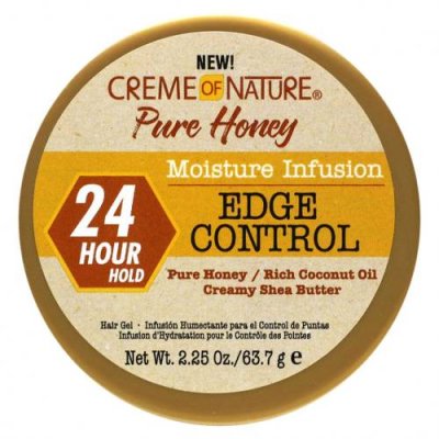 Creme Of Nature, Pure Honey, Moisture Infusion, гель для волос, контролирующий контуры волос, 63,7 г (2,25 унции) / Гель | Аптека | V4.Ru: Маркетплейс