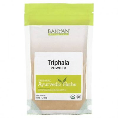 Banyan Botanicals, Трифала в порошке, 227 г (0,5 фунта) / Трифала | Аптека | V4.Ru: Маркетплейс