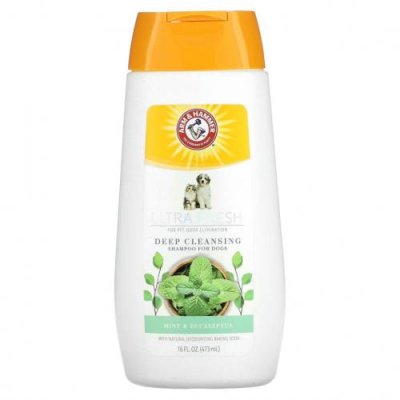 Arm & Hammer, Ultra Fresh, шампунь для глубокого очищения, для собак, с мятой и эвкалиптом, 473 мл (16 жидк. Унций) / Уход за питомцами | Аптека | V4.Ru: Маркетплейс