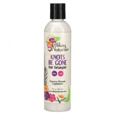 Alikay Naturals, Knots Be Gone, средство для расчесывания волос, 237 мл (8 жидк. Унций) / Средство для облегчения расчесывания волос | Аптека | V4.Ru: Маркетплейс