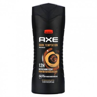 Axe, Гель для душа Dark Temptation, темный шоколад, 473 мл (16 жидк. Унций) / Гель для тела и гель для душа | Аптека | V4.Ru: Маркетплейс