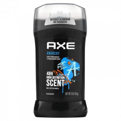 Axe, Дезодорант, анархия, темный гранат и сандал, 85 г (3 унции) / Дезодоранты | Аптека | V4.Ru: Маркетплейс