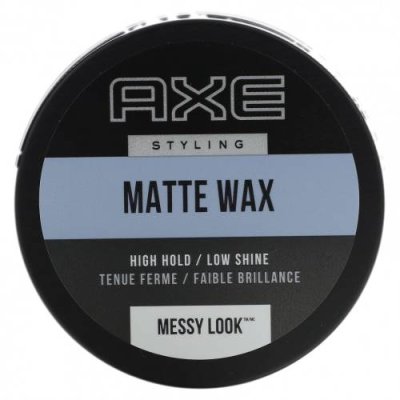 Axe, Матовый воск для укладки, высокая фиксация, слабый блеск, 75 г (2,64 унции) / Мужское средство для укладки | Аптека | V4.Ru: Маркетплейс