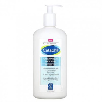 Cetaphil, Очищающее гель для душа, против стресса, 591 мл (20 жидк. Унций) / Гель для тела и гель для душа | Аптека | V4.Ru: Маркетплейс