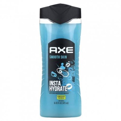 Axe, Гель для душа Insta Hydrate, с березовой водой и морскими минералами, 473 мл (16 жидк. Унций) / Гель для тела и гель для душа | Аптека | V4.Ru: Маркетплейс