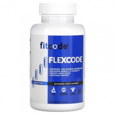 FITCODE, FlexCode`` 60 капсул / Кости, суставы и хрящи | Аптека | V4.Ru: Маркетплейс