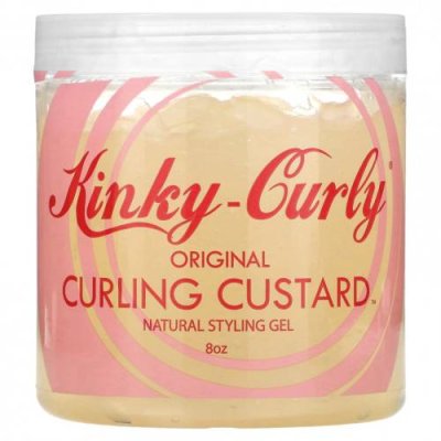 Kinky-Curly, Original Curling Custard, гель для натуральной укладки, 8 унций / Гель | Аптека | V4.Ru: Маркетплейс