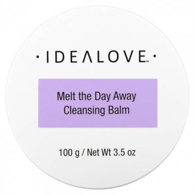 Idealove, Melt the Day Away, очищающий бальзам, 100 г (3,5 унции) / Очищающие средства для лица | Аптека | V4.Ru: Маркетплейс