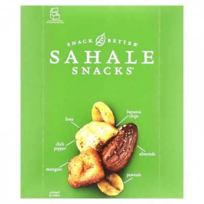 Sahale Snacks, Смесь манго и танго с миндалем, 9 пакетиков по 42,5 г (1,5 унции) / Смеси закусок | Аптека | V4.Ru: Маркетплейс