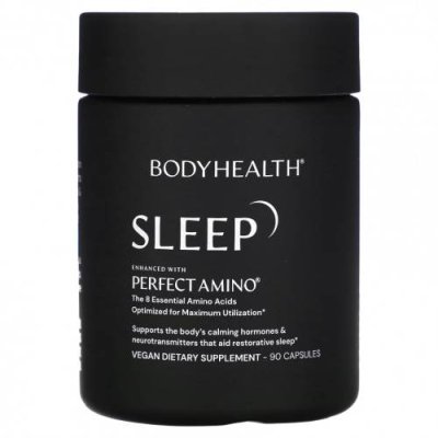 BodyHealth, Sleep, улучшенный с помощью Perfect Amino, 90 капсул / Снотворные | Аптека | V4.Ru: Маркетплейс