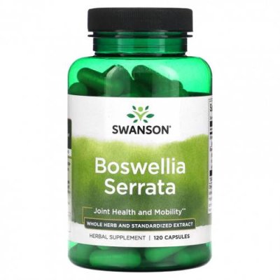 Swanson, Boswellia serrata, 120 капсул / Босвеллия | Аптека | V4.Ru: Маркетплейс