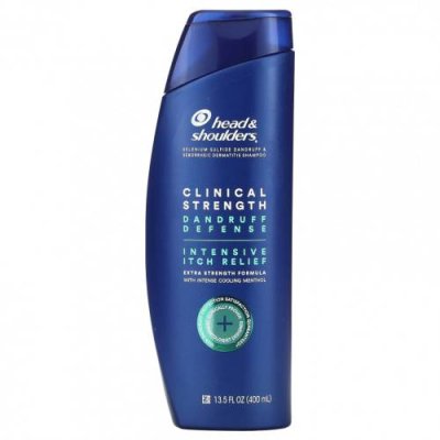 Head & Shoulders, Clinical Strength, шампунь от перхоти, интенсивное снятие зуда, 400 мл (13,5 жидк. Унции) / Шампунь | Аптека | V4.Ru: Маркетплейс