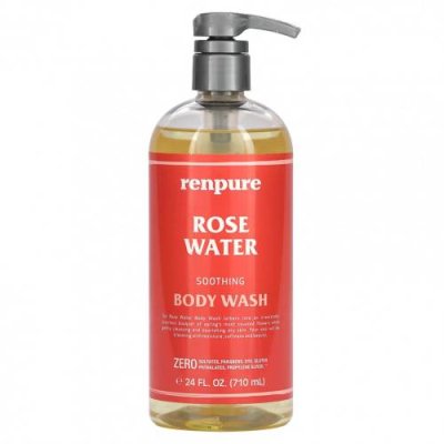 Renpure, Rose Water Soothing Body Wash, 24 fl oz (710 ml) / Средство для купания и гель для душа для малышей | Аптека | V4.Ru: Маркетплейс